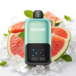 GEEK BAR 2GO 50000 Puffs Stor Skjerm Justerbar Smak/Kjølighet Dobbel Tank 20mL 5% Nikotinsalt Kjølig Mynte Is
