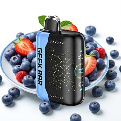 GEEK BAR Pulse X 25000 Puff 0-5% Nikotin 18mL Væske USB-C Skjerm Dual Mesh Zero Nikotin