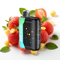 GEEK BAR Pulse X 42K Puffs Meteor Edition ATL Mint 820mAh Hurtiglading Dobbelt Mesh Spole Justerbar Luftstrøm