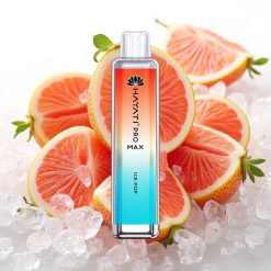 Hayati Pro Max 4000 Puffs Engangsvaper Ispop, 28×28×120mm, 2%/5% Nikotin, 1400mAh, Oppladbar