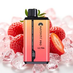 Hayati Pro Ultra 15000 Puffs Jordbær Tranebær Kirsebær Kirsebær Is 850mAh 2×12ml 2% 49 smaker