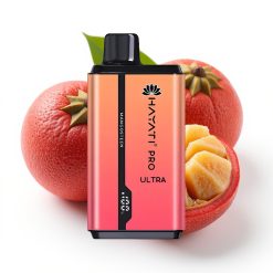 Hayati Pro Ultra 15000 Puffs Mangosteen (mangostan) – 850mAh batteri, 2×12ml væske, 2% nikotin