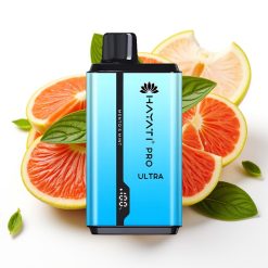 Hayati Pro Ultra 15000 Puffs Myntesmak 15000+ puff, 850mAh, 2×12ml, 2% nikotin