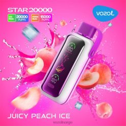Vozol Vape - VOZOL STAR 20 000 saftig ferskenis 2244410